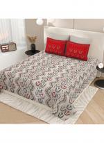 Cotton Grey   Printed Bedsheets( 108*108)